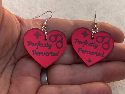 Perfectly perverted earrings - Inappropriate collection