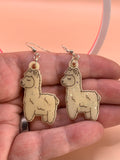 Alpaca earrings