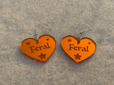 Feral earrings - Inappropriate collection