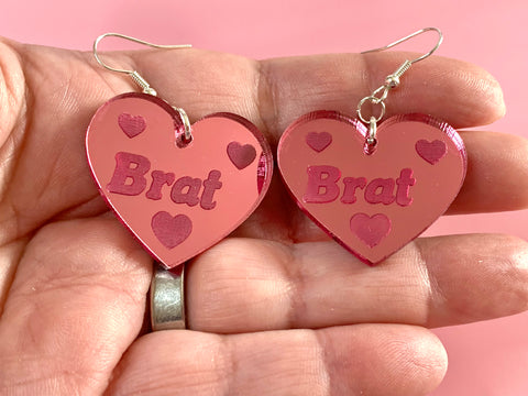 Brat earrings - Inappropriate collection