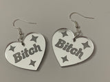 Bitch earrings - Inappropriate collection