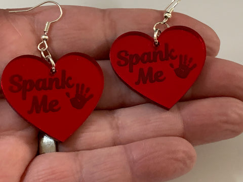 Spank me earrings - Inappropriate collection