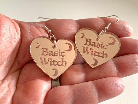 Basic witch earrings - Inappropriate collection