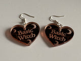 Basic witch earrings - Inappropriate collection