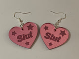 Slut earrings - Inappropriate collection