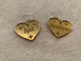Spit / swallow earrings - Inappropriate collection
