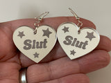 Slut earrings - Inappropriate collection