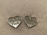 Fuckity fuck earrings - Inappropriate collection