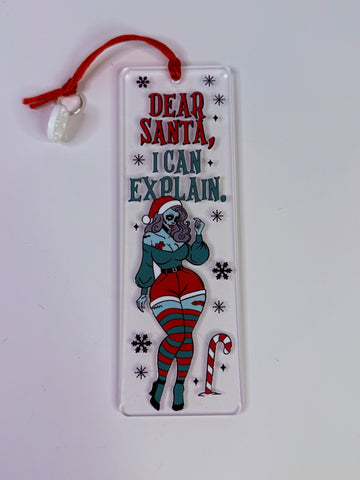 Dear Santa, i can explain bookmark