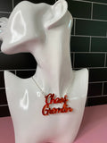 Chaos Gremlin slogan necklace