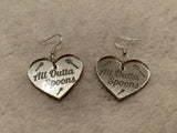 All outta spoons earrings - Inappropriate collection