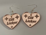 Clit licker earrings - Inappropriate collection