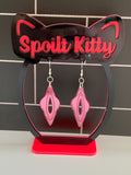 Vulva earrings (mirror)