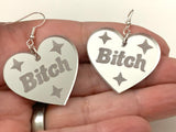 Bitch earrings - Inappropriate collection