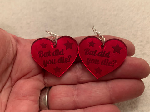 But did you die? earrings - Inappropriate collection