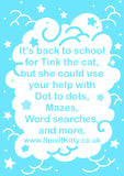 Spoilt Kitty Tink’s Back to School Activity Book
