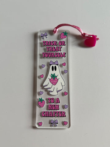 Trick or treat yourself to a new chapter bookmark