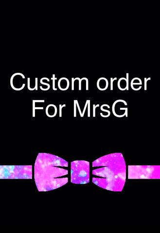 Custom slogan necklace order for MrsG