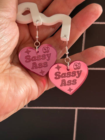 Sassy ass earrings - Inappropriate collection