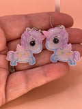 Unicorn earrings