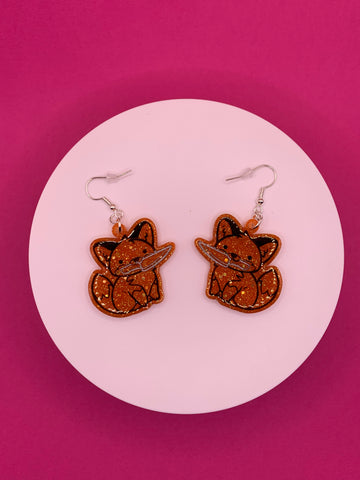 Stabby Fox earrings
