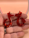 Symbol earrings