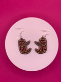 Stabby Otter earrings