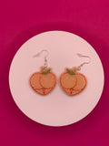 Peach Booty earrings
