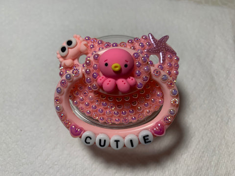 Cutie adult decorated pacifier/binky